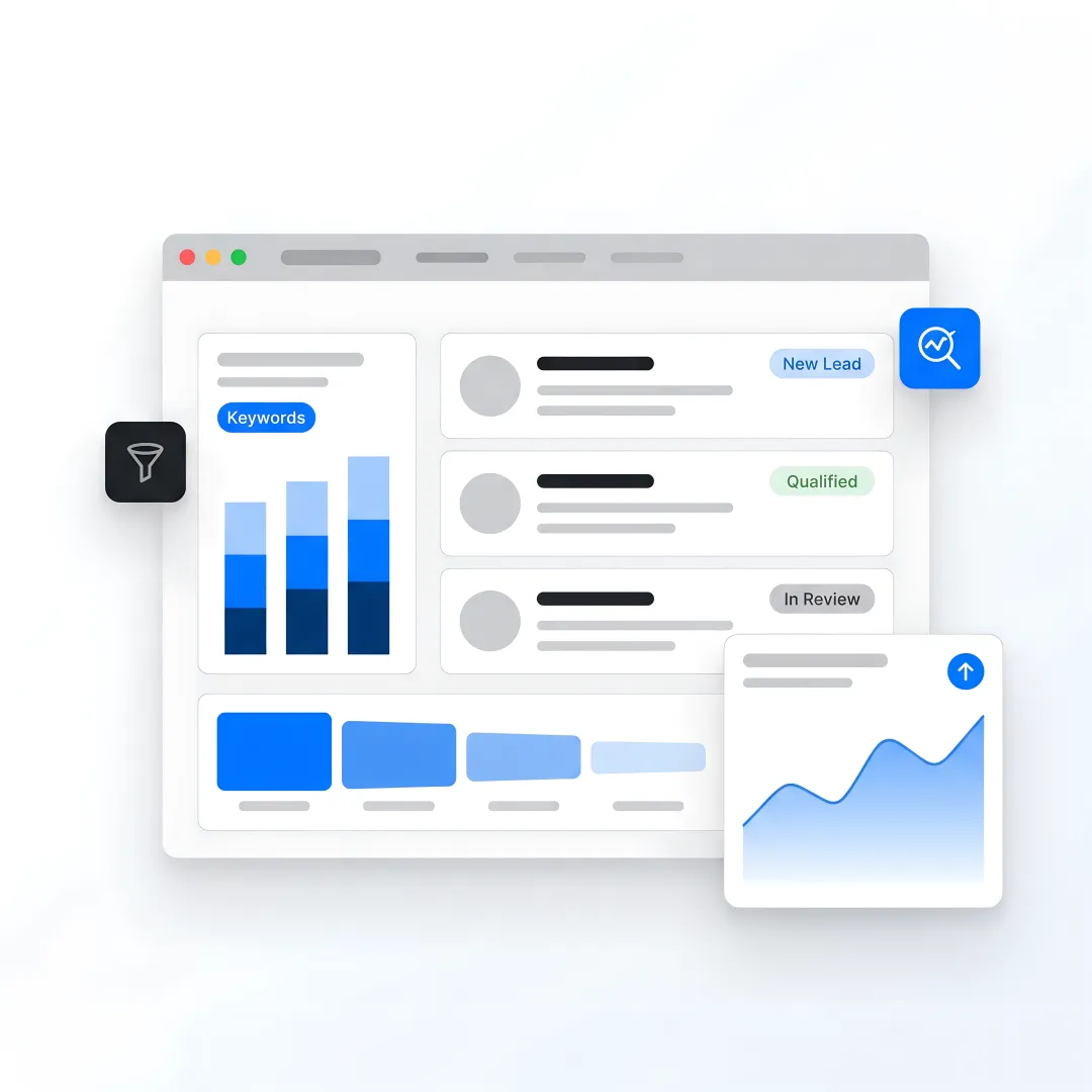 NYC construction lead generation dashboard