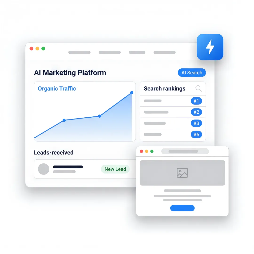Green industry lead generation strategy dashboard