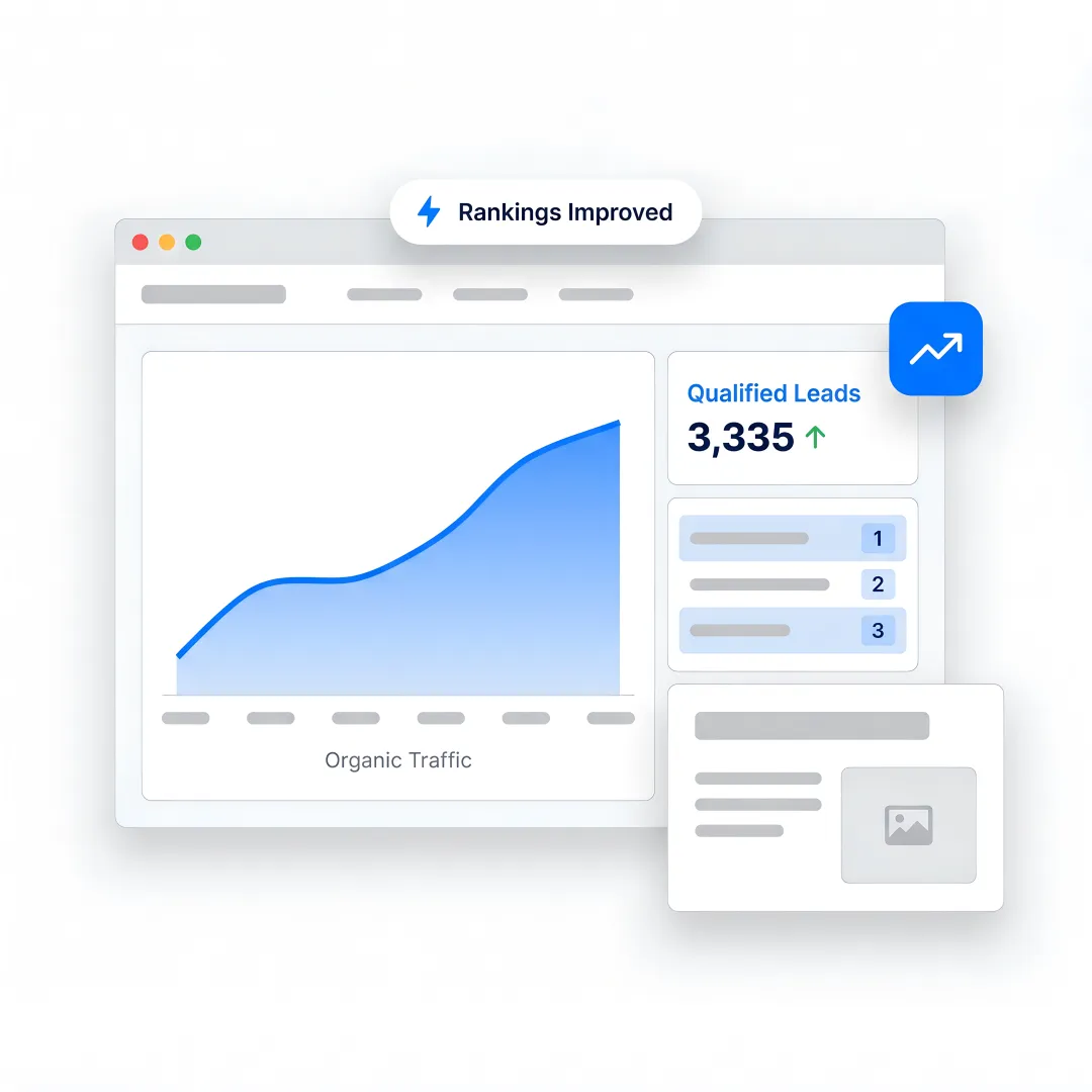 SEO dashboard for insulation manufacturing growth