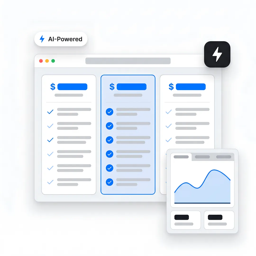 B2B team comparing inbound marketing pricing plans