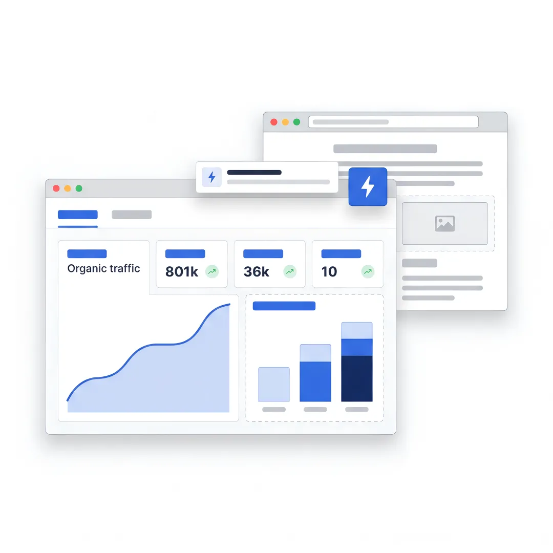 AI marketing team reviewing B2B lead dashboard