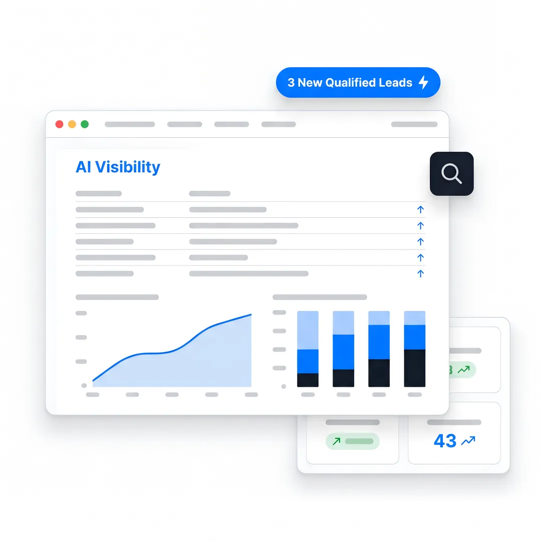 B2B IT SEO strategy dashboard