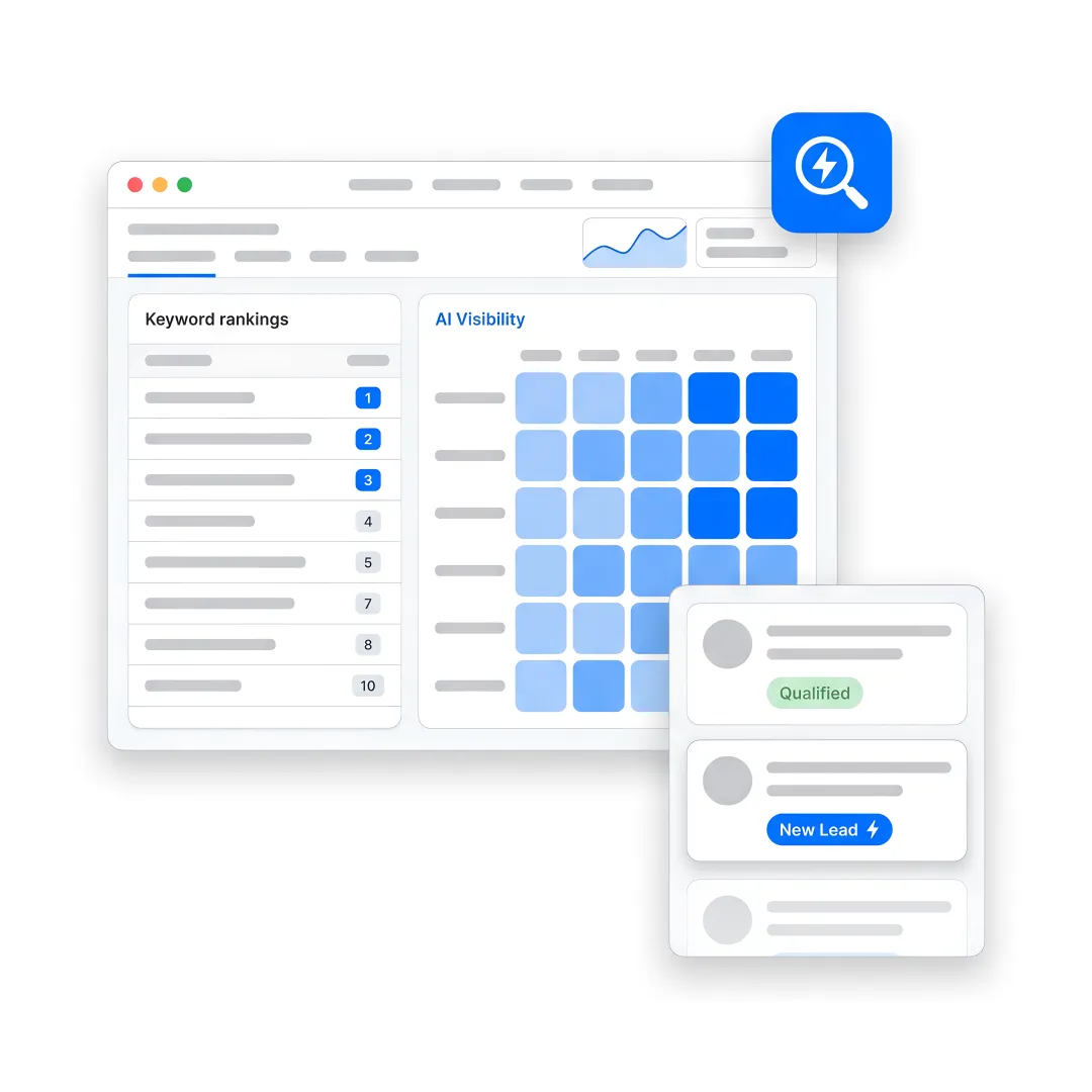 SEO strategist reviewing analytics dashboard
