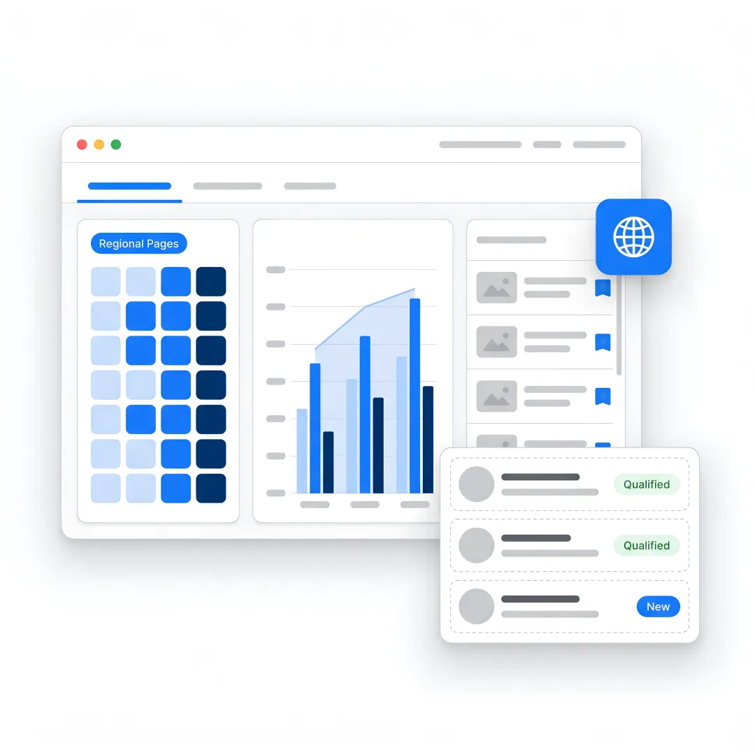 International SEO workflow for industrial B2B growth