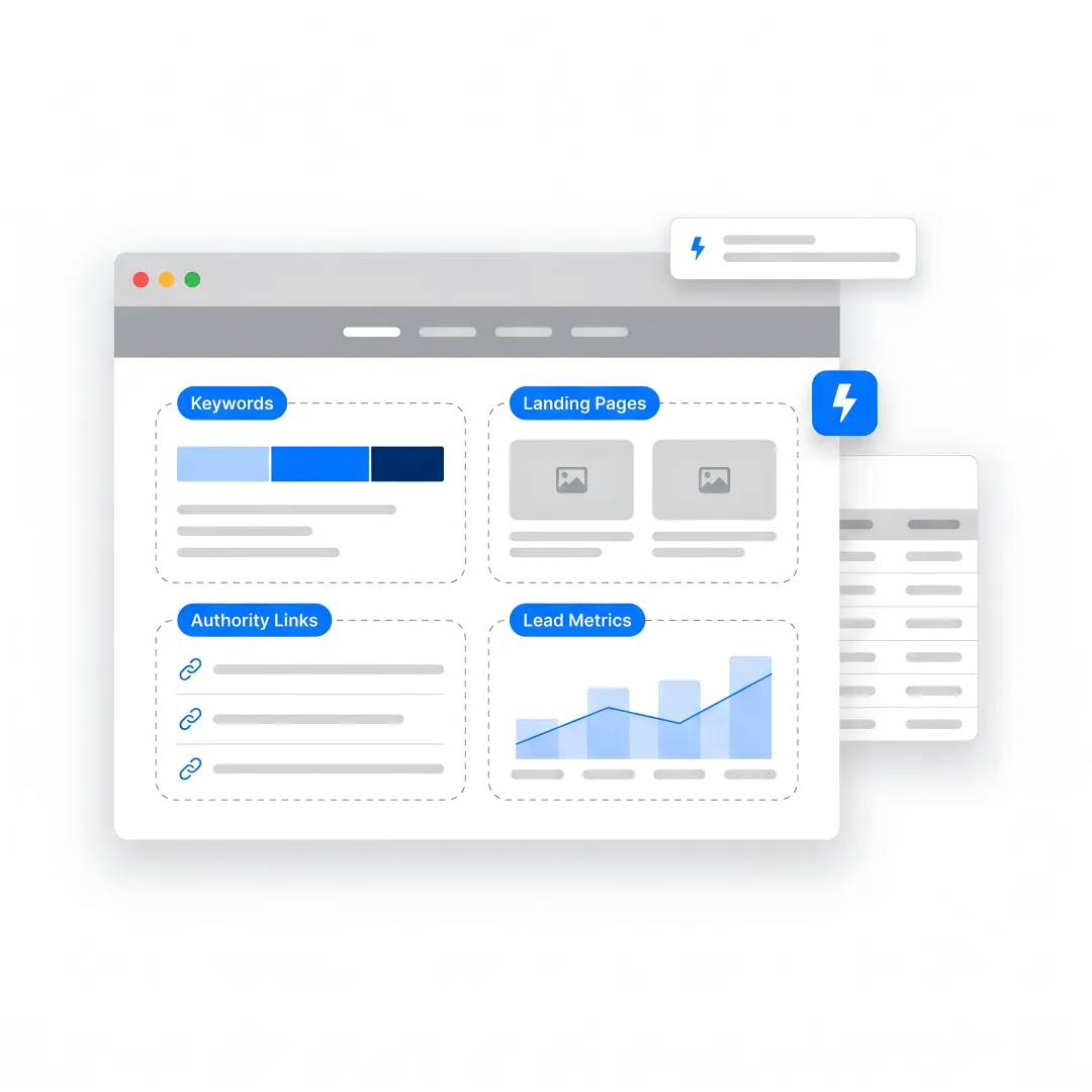 SEO strategist reviewing manufacturer growth plan