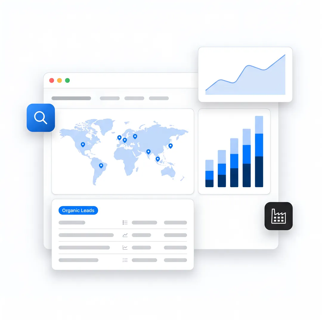 International SEO strategy for industrial B2B growth