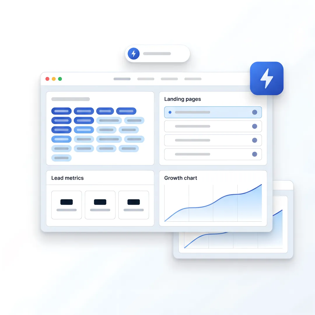 AI SEO workflow dashboard