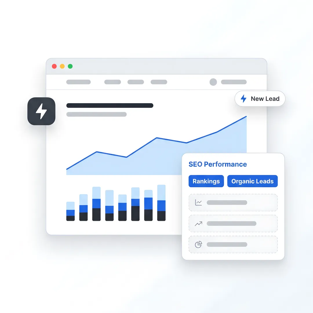 Virginia manufacturer reviewing SEO analytics