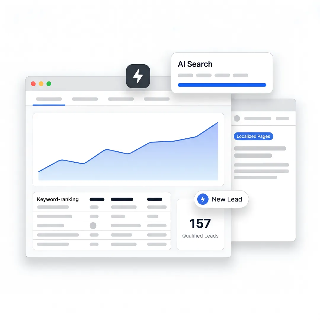 AI SEO workflow for industrial manufacturers