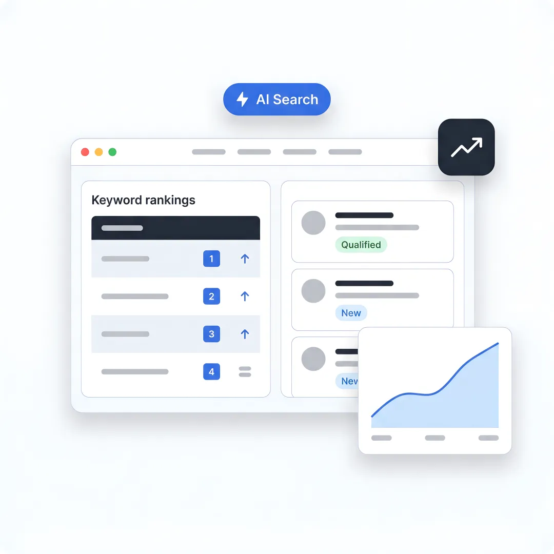 SEO strategist reviewing analytics dashboard