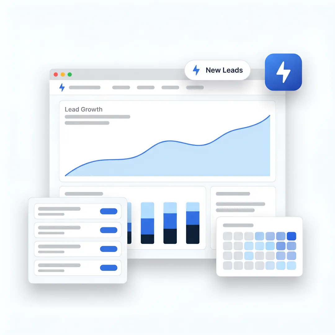 AI SEO dashboard for industrial B2B growth