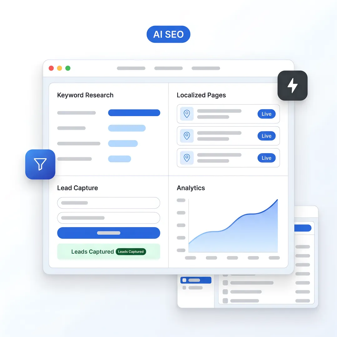 AI SEO workflow for industrial manufacturers