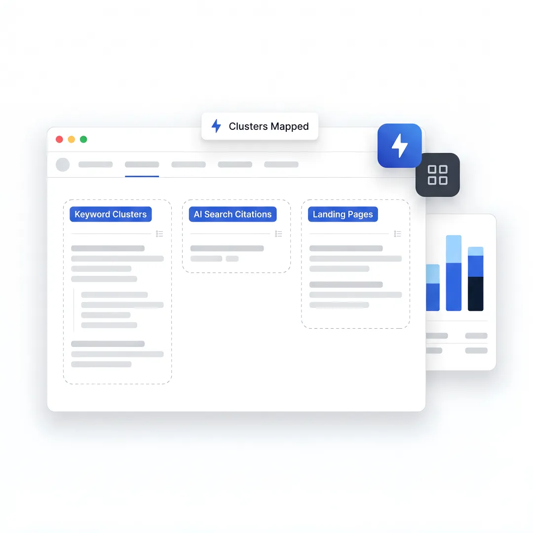 B2B SEO strategy planning session