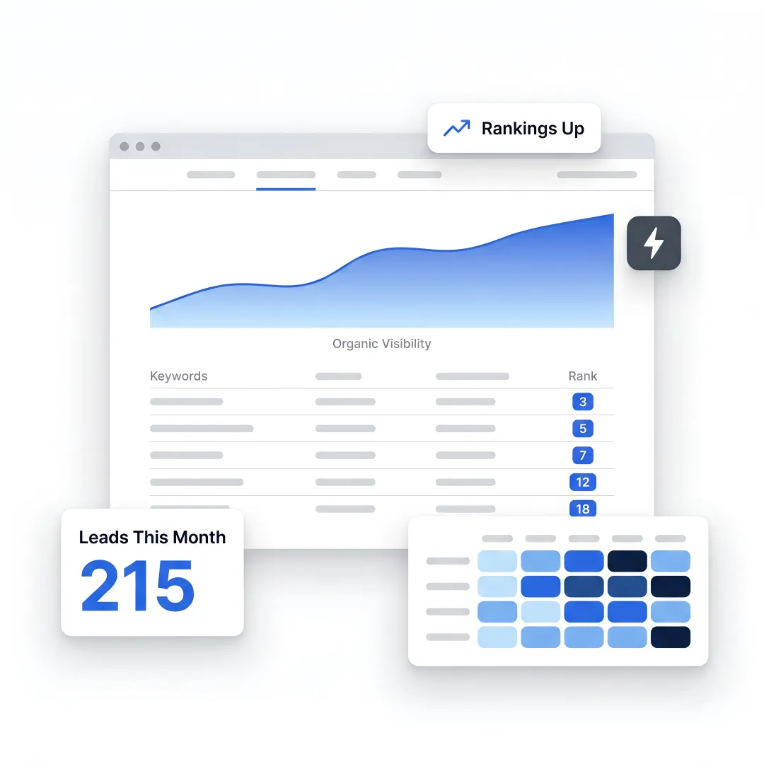 AI SEO dashboard for Philadelphia B2B manufacturers