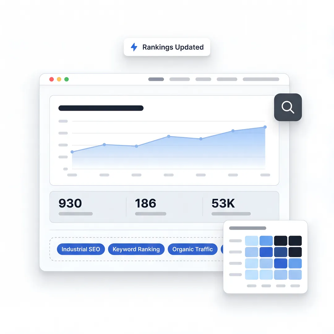 SEO strategist reviewing analytics and buyer search data