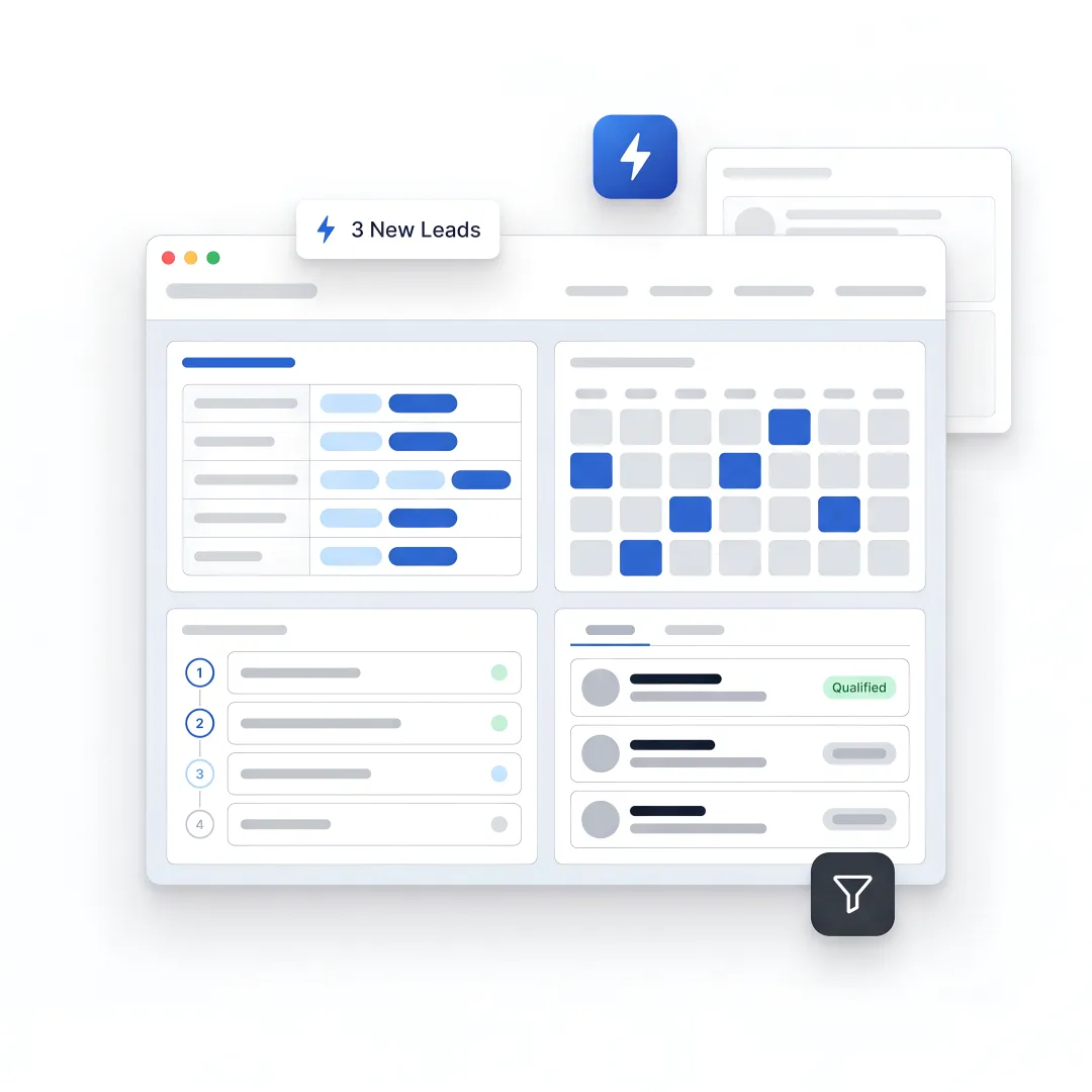 SEO strategist reviewing B2B growth workflow
