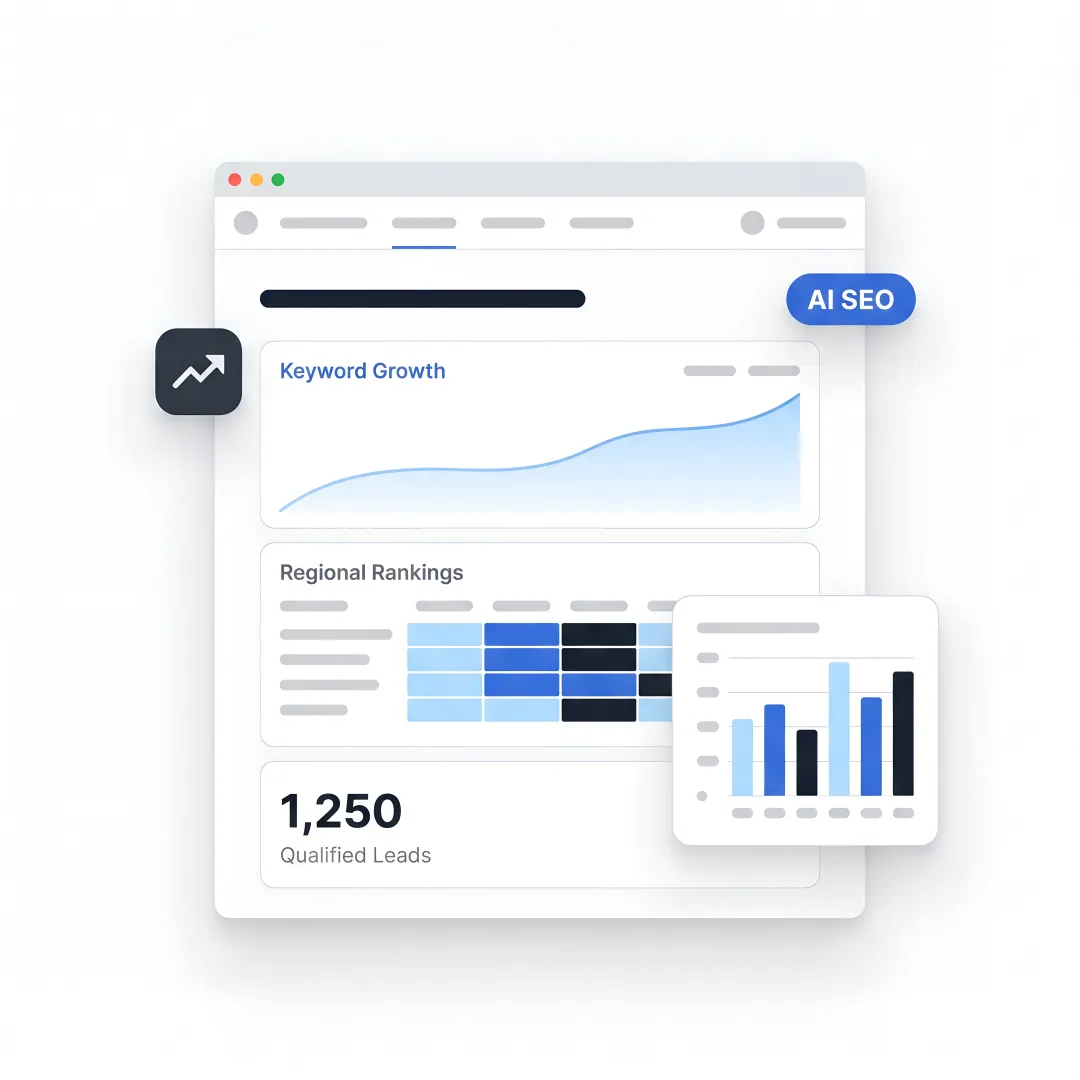 AI SEO dashboard for Delaware B2B growth