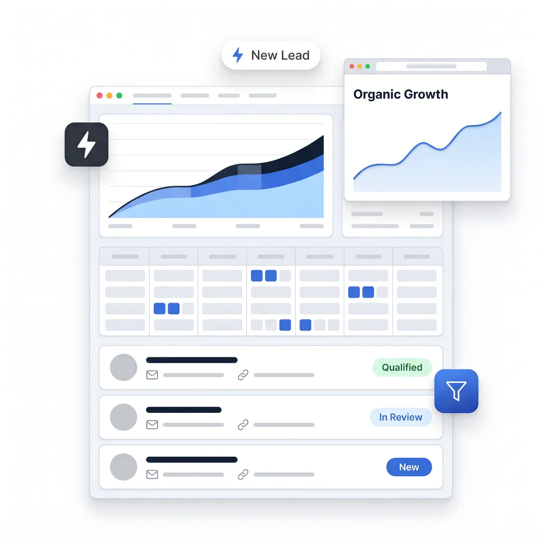 AI optimization workflow dashboard