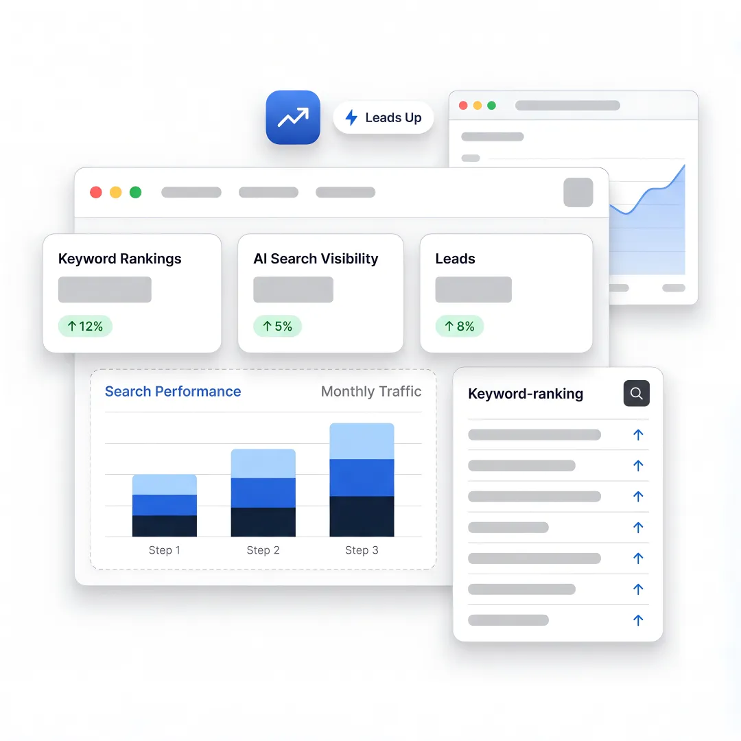 Georgia business SEO analytics dashboard