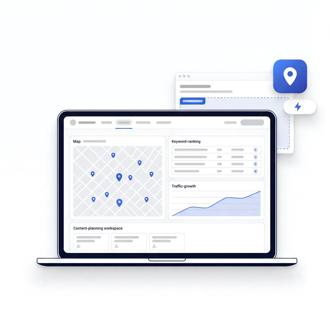 Albany SEO strategy dashboard