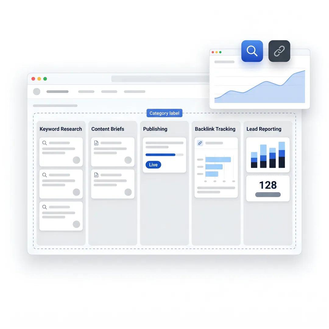 SEO expert managing optimization workflow