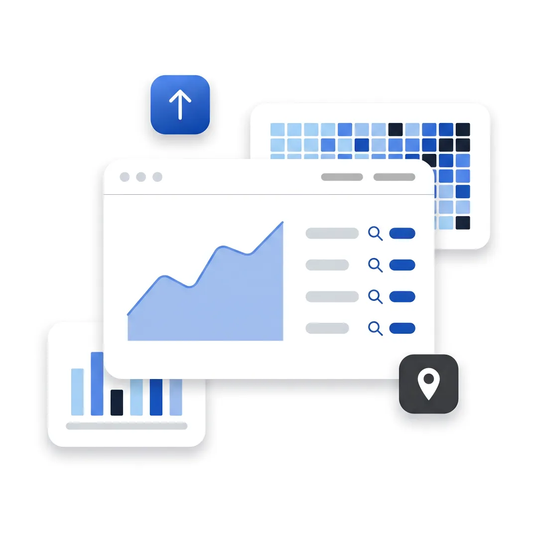 SEO strategy dashboard for Bend business growth