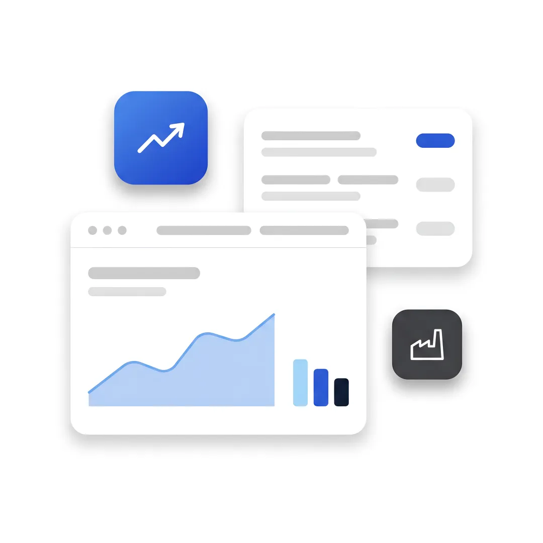 SEO dashboard with Milwaukee business growth data