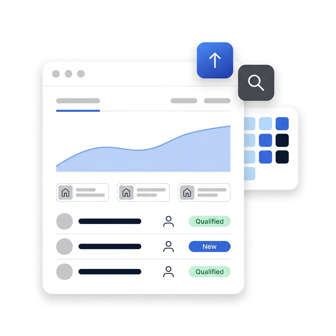 Remodeling contractor SEO strategy dashboard