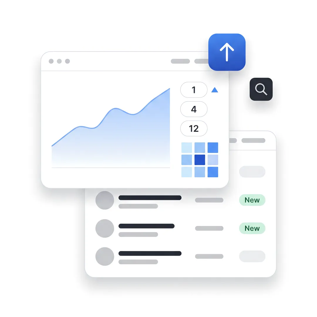 SEO strategist reviewing analytics dashboard