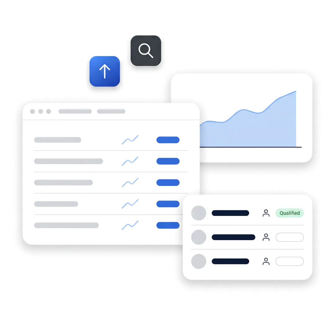 SEO specialist reviewing search performance dashboard
