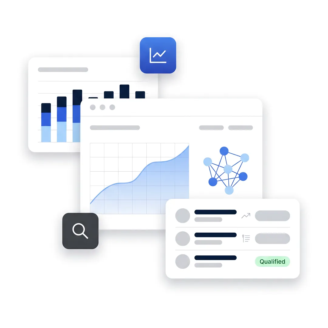 AI SEO analytics dashboard