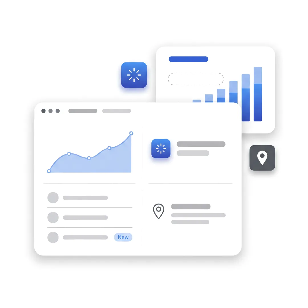 SEO dashboard for a Carlsbad business