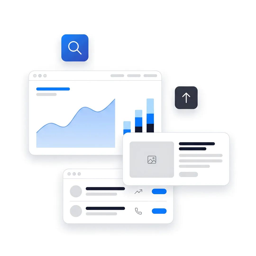 SEO strategist reviewing local search performance