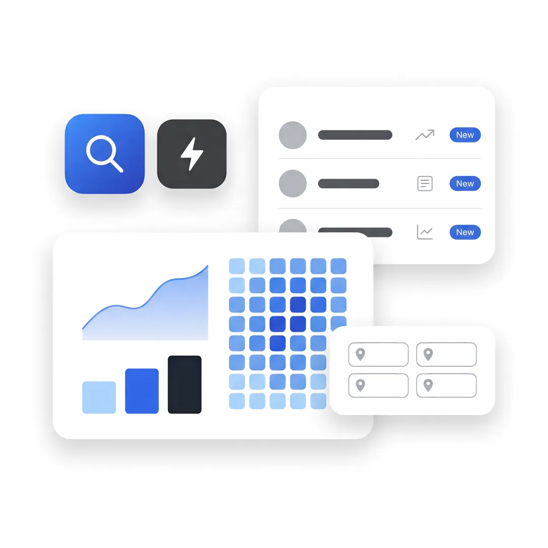 SEO strategist reviewing growth dashboard
