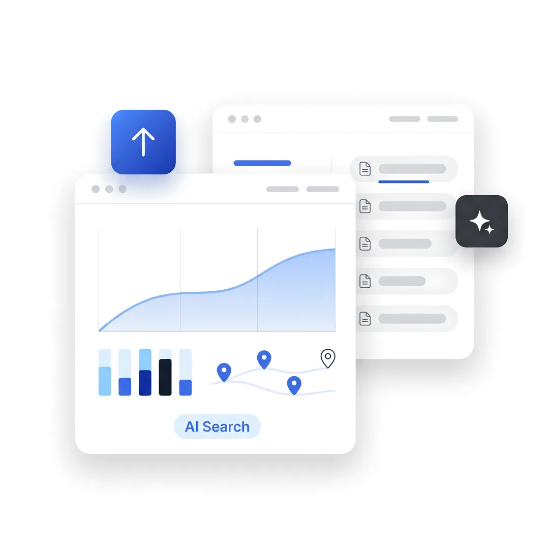 SEO team optimizing a business website