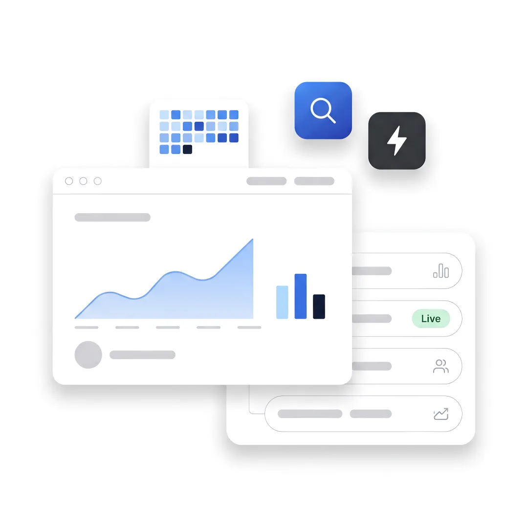 SEO strategist reviewing analytics dashboard