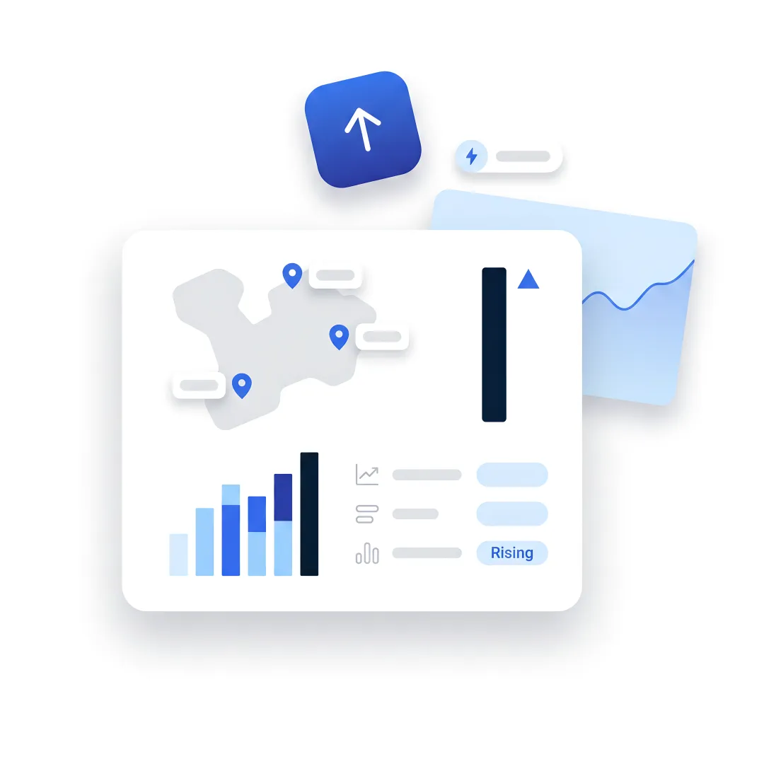Milwaukee business owner reviewing local SEO dashboard