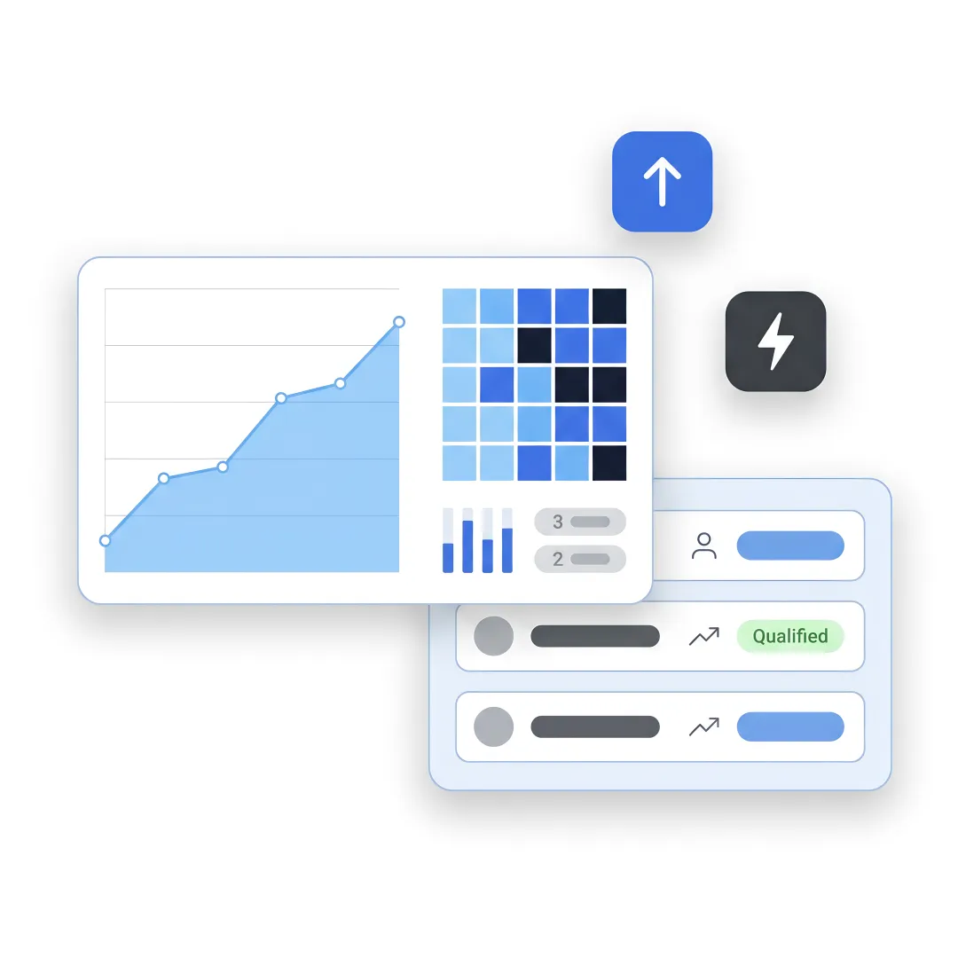 SEO team reviewing search performance dashboard