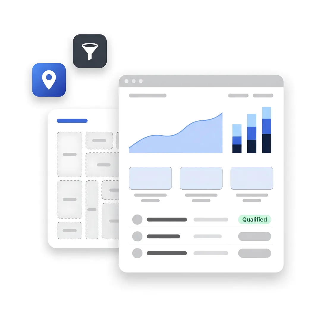 Agency team reviewing local SEO dashboards