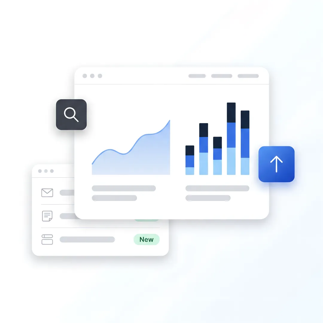 SEO strategist reviewing roofing website analytics