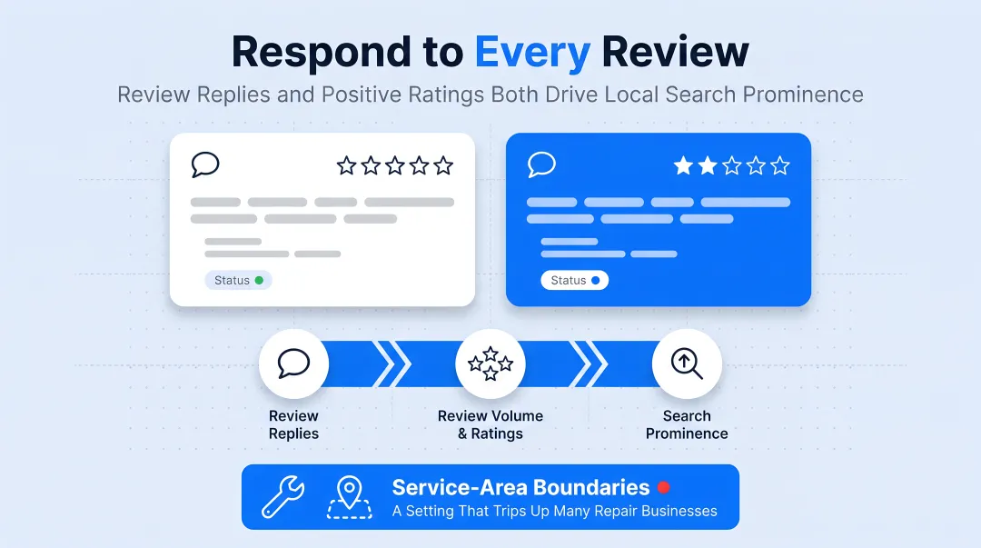 Google Business Profile optimization checklist for appliance repair ranking factors