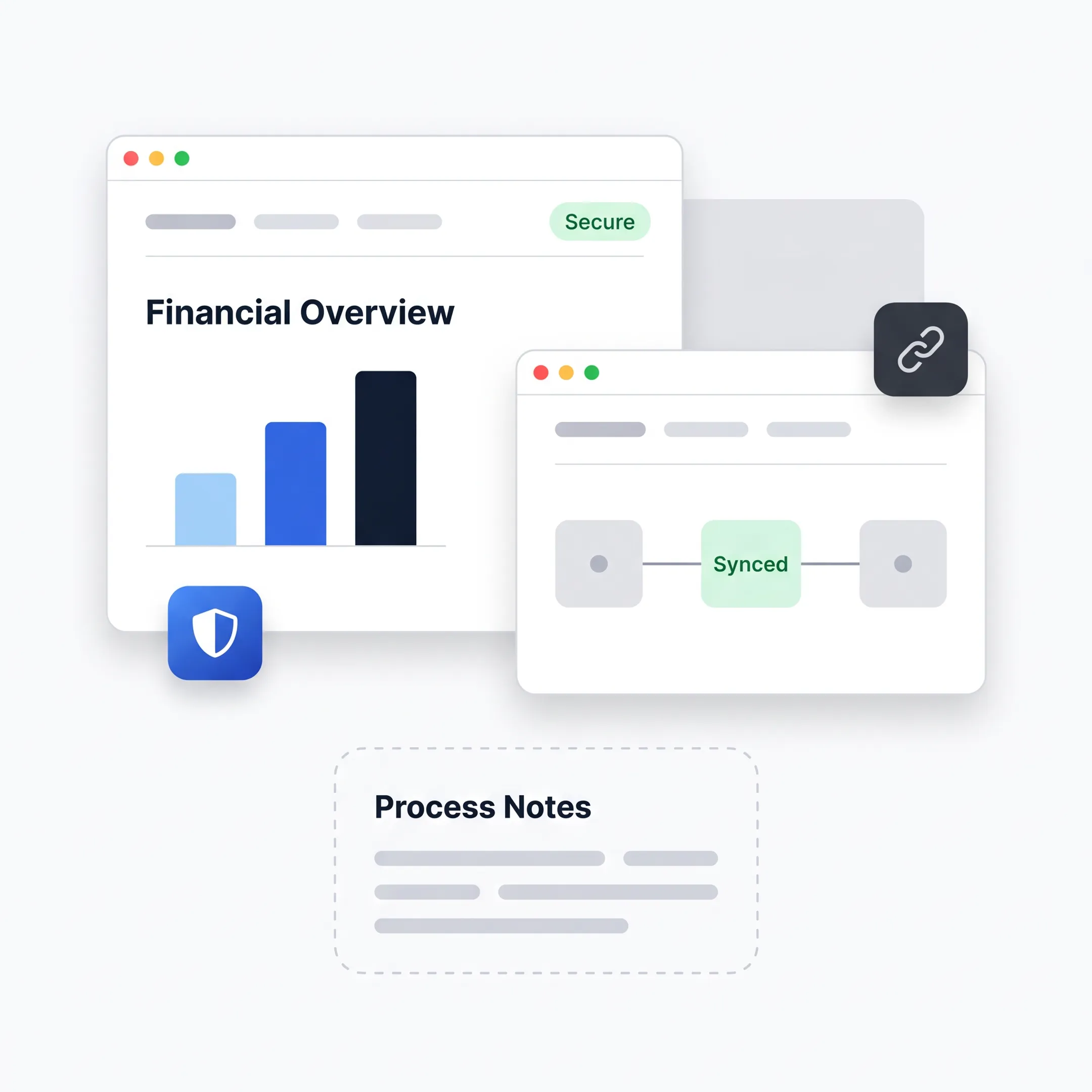 Developer reviewing a financial software interface