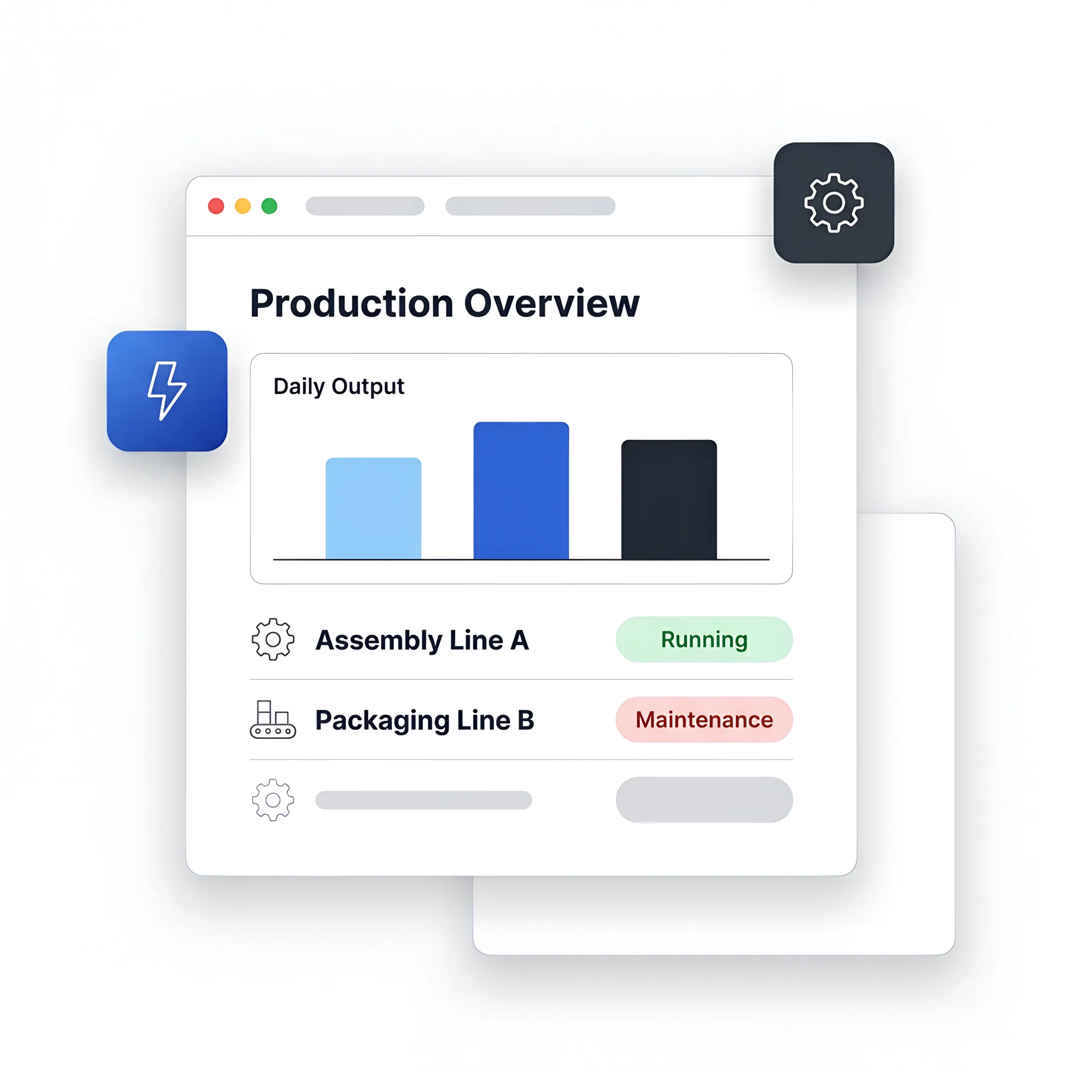 Factory Tracking and Manufacturing Automation