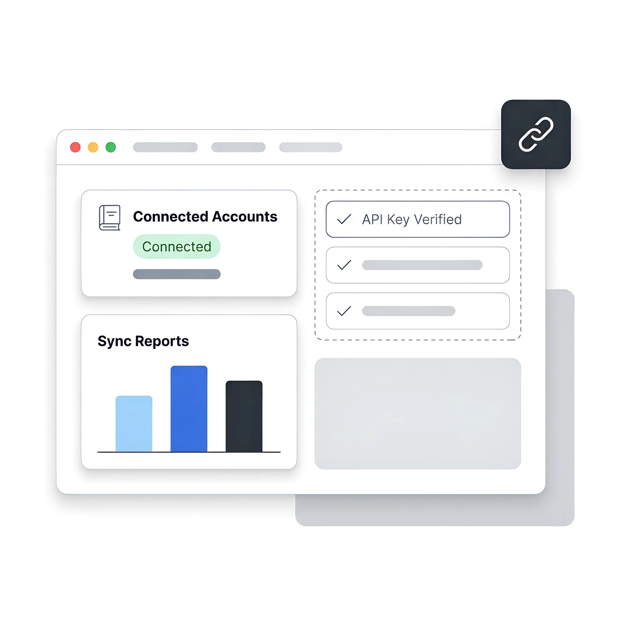Team reviewing connected QuickBooks accounting processes and reports