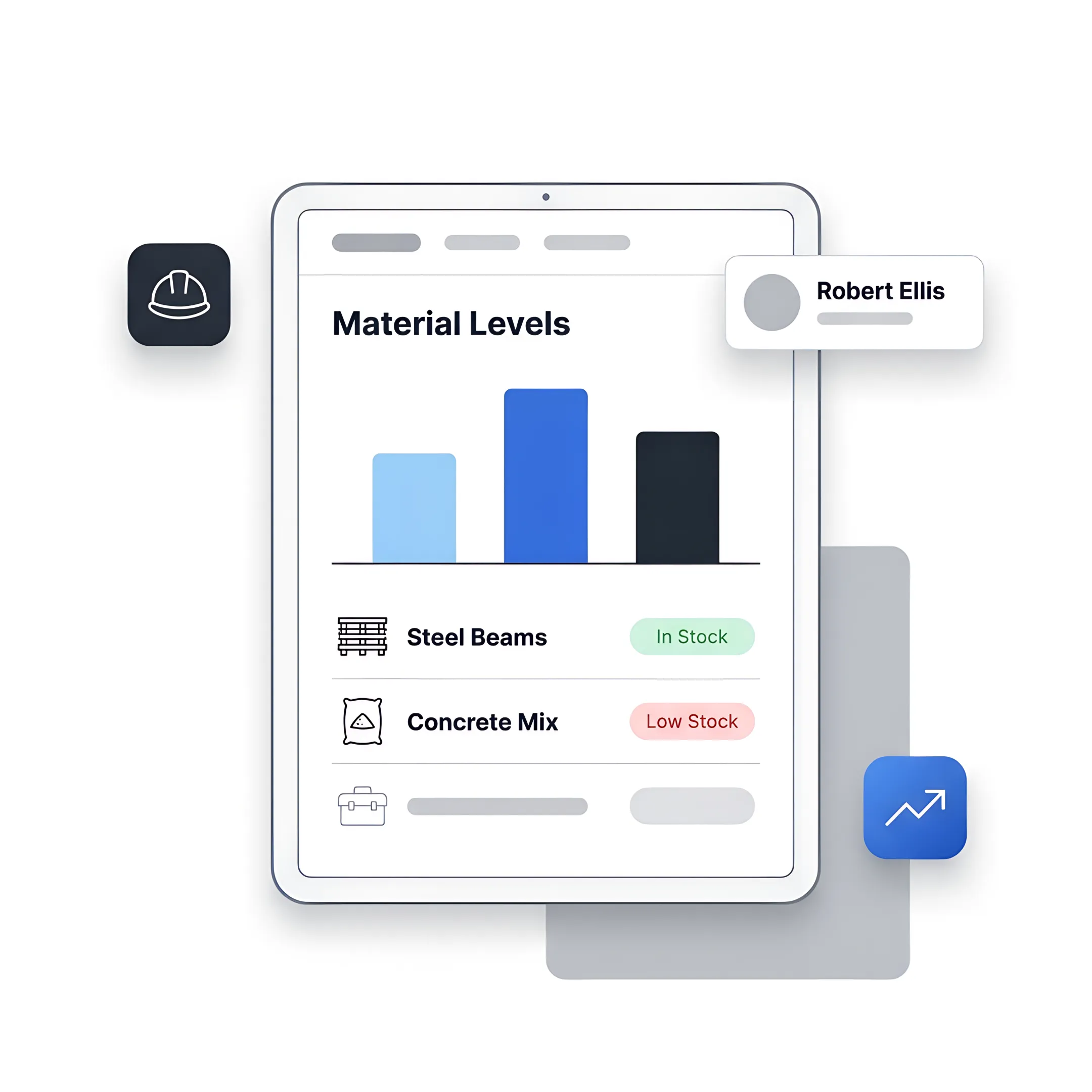 Material Tracking Software for Construction