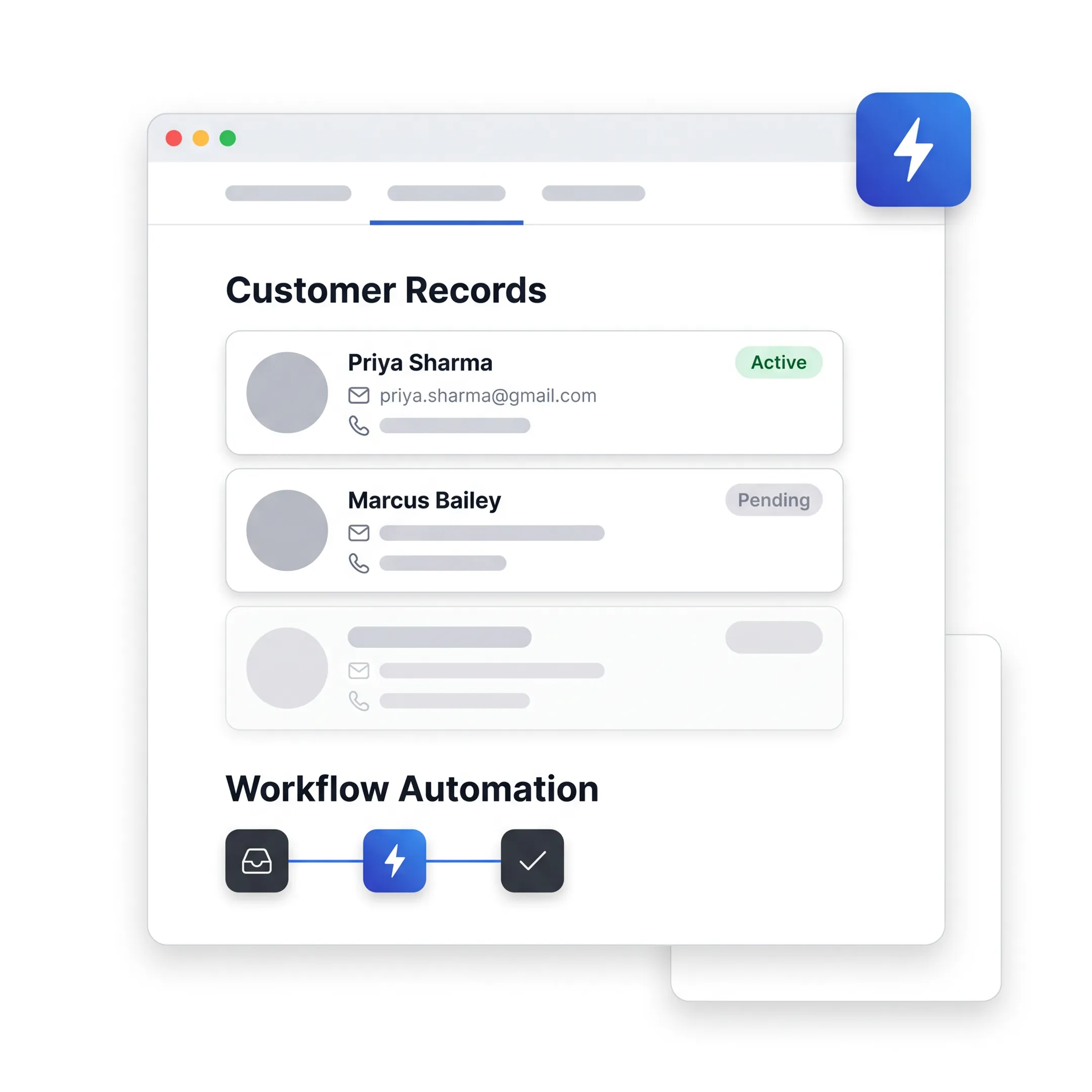 Team reviewing customer relationship software