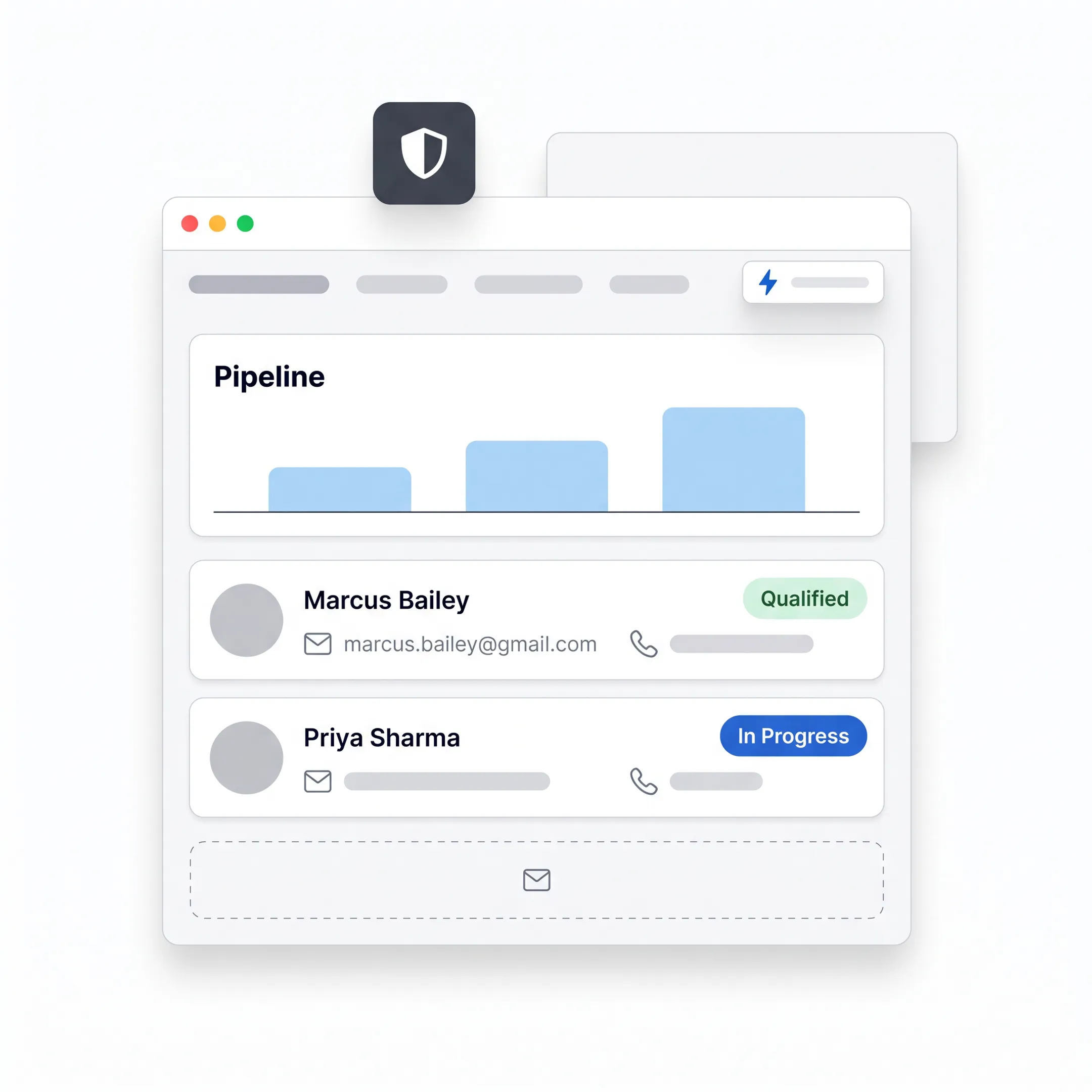 CRM workflow for storm drain business