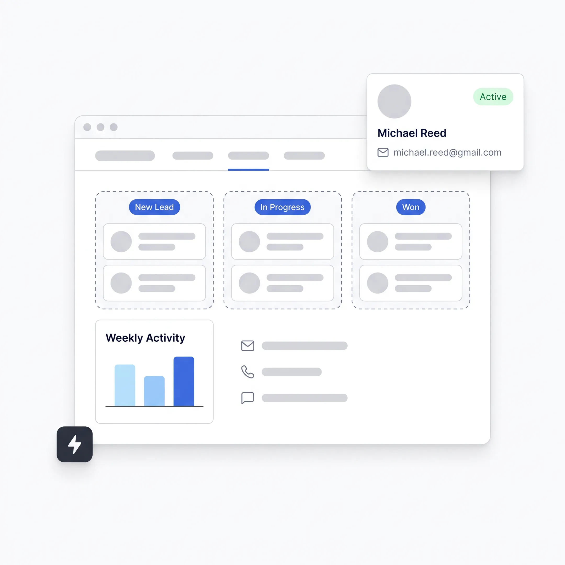 Team reviewing a customized CRM workflow