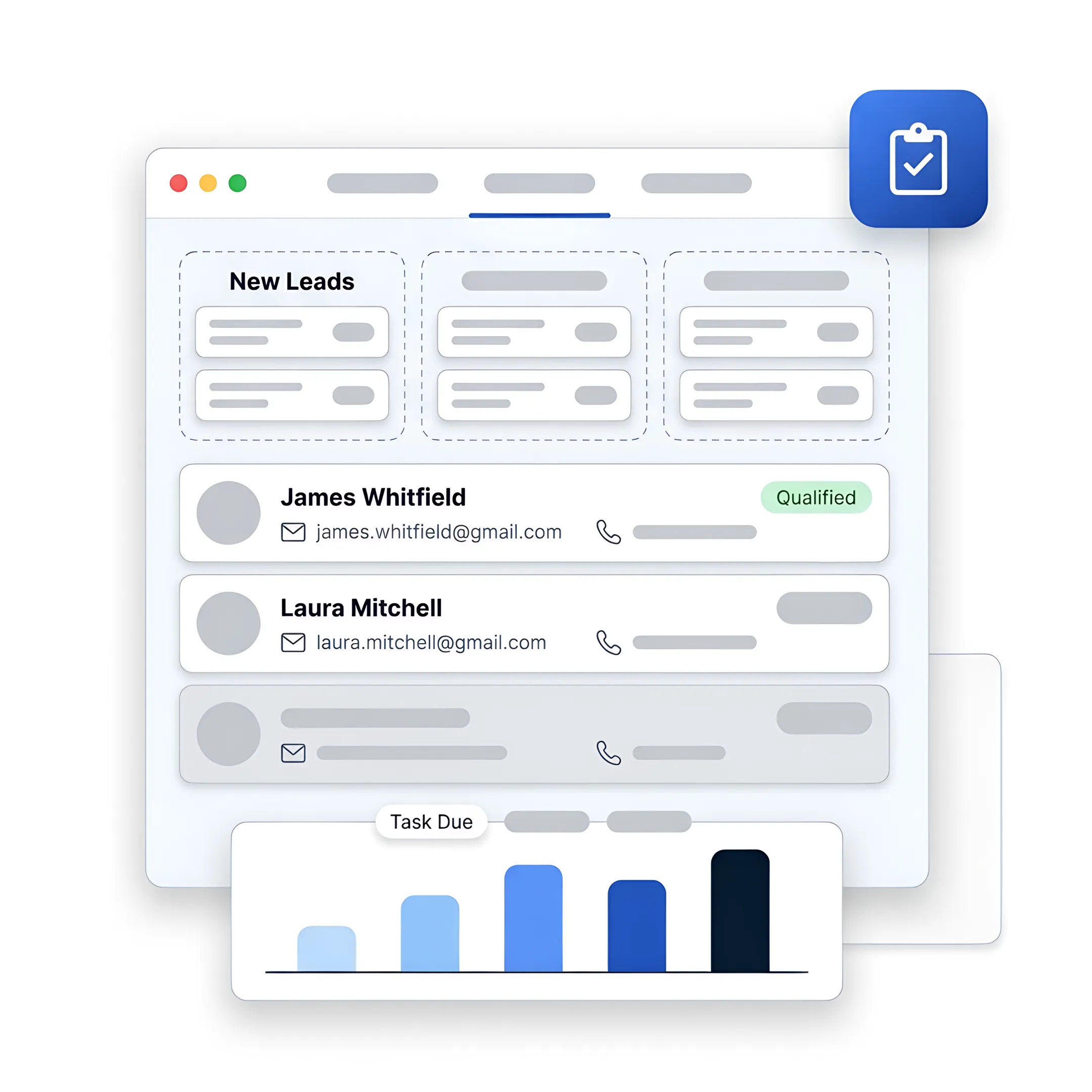 Team reviewing CRM workflow for contractors