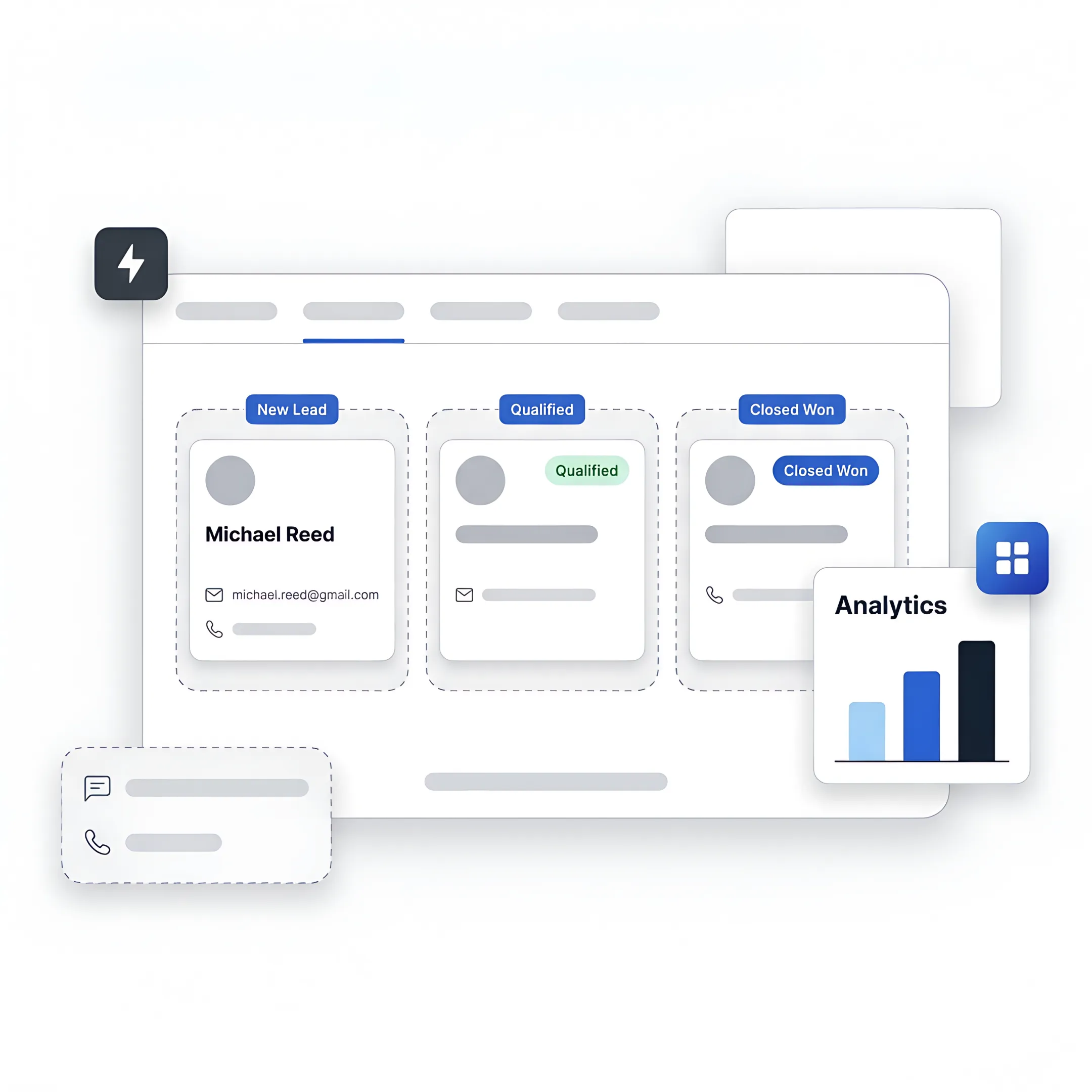 Developer reviewing a customized real estate CRM workflow